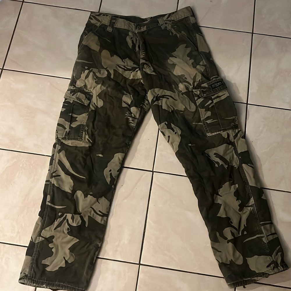 Wrangler Camo Cargo Pants